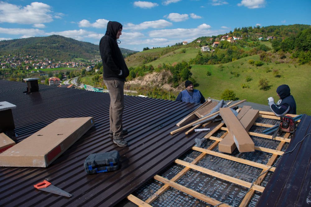 les travaux de toiture d'une certaine ampleur