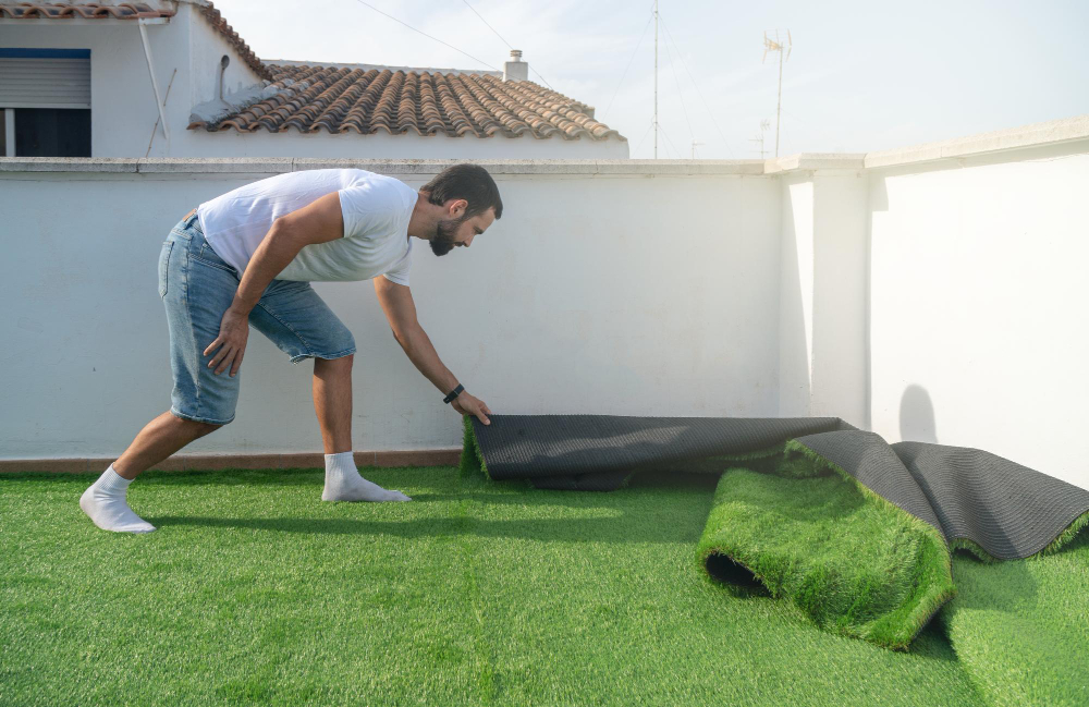 les Astuces pour poser du gazon synthétique pour un résultat durable